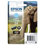 CARTUCCIA EPSON C13T24254012 ELEFANTE 24 (360PG) CIANO CH - ORIGINALE