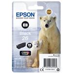 CARTUCCIA EPSON C13T26114012 ORSO POLARE 26 (200PG) NERO FOTOGRAFICO - ORIGINALE