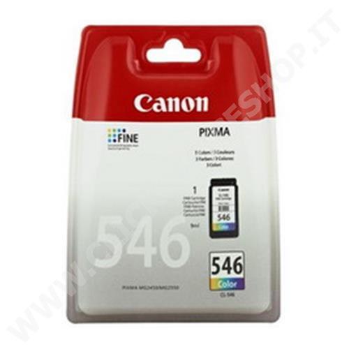 CARTUCCIA CANON CL-546 8289B001 (180 PAGINE) CIANO / MAGENTA / GIALLO - ORIGINALE
