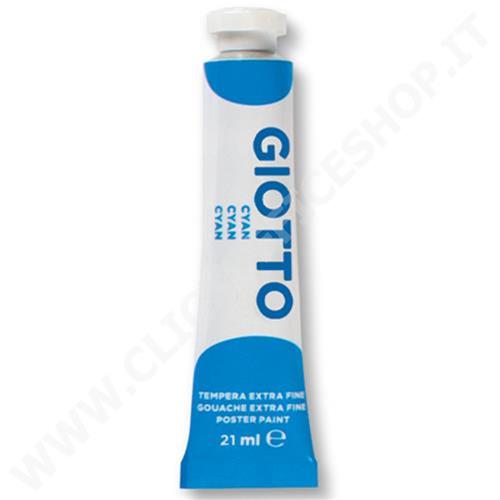 GIOTTO - 35501500 - Tempera tubo 7 (21ml) blu cyano 15