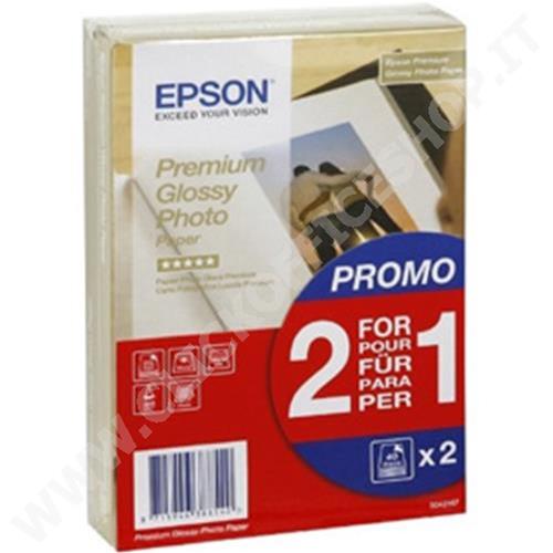 CARTA FOTOGRAFICA EPSON 10X15 LUCIDA PREMIUM BEST 40FG 2X1 C13S042167 -  ORIGINALE