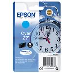 CARTUCCIA EPSON C13T27024012 SVEGLIA 27 (300PG) CIANO - ORIGINALE