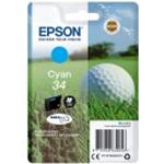 CARTUCCIA EPSON T3462 PALLINA DA GOLF 34 (300PG) C13T34624010 CIANO - ORIGINALE