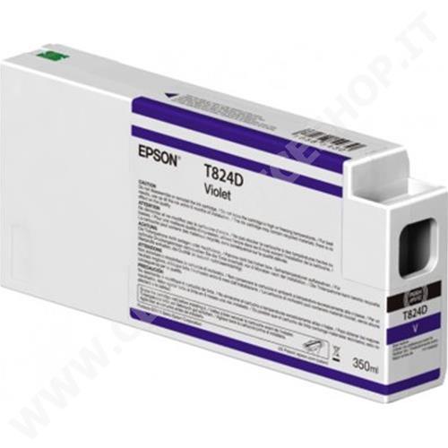 CARTUCCIA EPSON T824 C13T824D00 (350 ML) VIOLA - ORIGINALE
