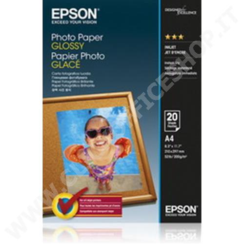 CARTA FOTOGRAFICA EPSON A4 LUCIDA GOOD 20FG 200GR C13S042538 - ORIGINALE