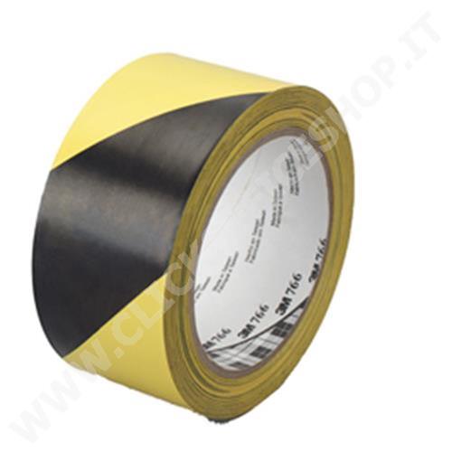 SCOTCH NASTRO ADESIVO 50MMX33MT GIALLO/NERO SCOTCH 766 10580