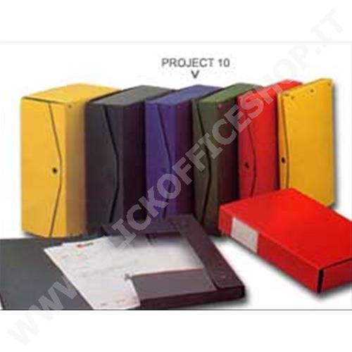 SCATOLE-ARCHIVIAZIONE-CON-BOTTONE-KING-MEC-10-GIALLO-25X35CM,-DORSO-10CM-00023906