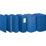 SCATOLE ARCHIVIAZIONE CON BOTTONE BREFIOCART DORSO 12 BLU 020E7616.BL