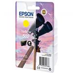 CARTUCCIA EPSON C13T02V44010 BINOCOLO 502 (3,3ML) GIALLO - ORIGINALE