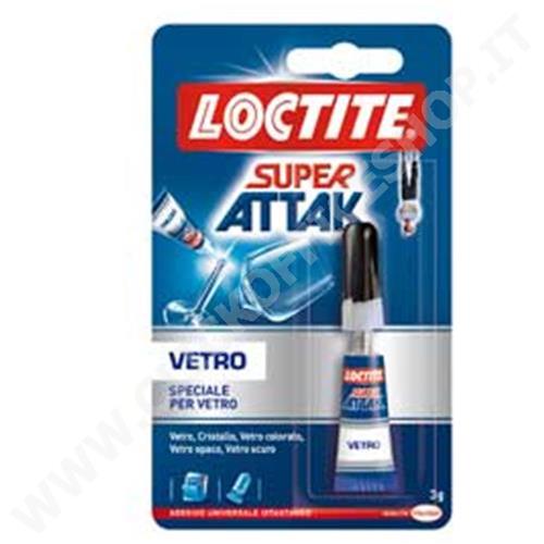 COLLA LOCTITE SUPER ATTAK VETRO 3GR 1606404