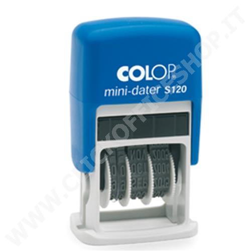 COLOP TIMBRO MINI DATARIO 3,8MM S120 AUTOINCHIOSTRANTE COLOP S120