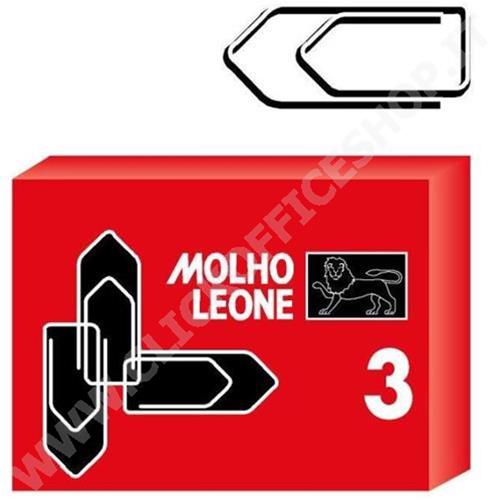 MOLHO LEONE SCATOLA 100 FERMAGLI ZINCATI ANTIRUGGINE  N°3