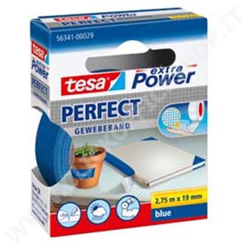 NASTRO ADESIVO TELATO TESA 19MMX2,7MT BLU 56341 XP PERFECT 56341-0002903