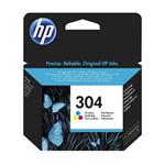 CARTUCCIA HP 304 N9K05AE (100 PAGINE ) CIANO / MAGENTA / GIALLO - ORIGINALE