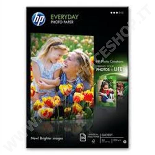 CARTA FOTOGRAFICA HP 25FG EVERYDAY SEMI LUCIDA A4 200GR Q5451A