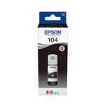 CARTUCCIA EPSON 104, FLACONE NERO DA 65 ML C13T00P140