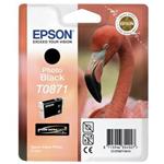 CARTUCCIA EPSON C13T08714010 FENICOTTERO T0871 (450PG) NERO FOTOGRAFICO - ORIGINALE