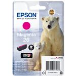 CARTUCCIA EPSON C13T26134012 ORSO POLARE 26 (300PG) MAGENTA - ORIGINALE