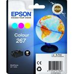 CARTUCCIA EPSON C13T26704010 GLOBO 267 (200PG) CIANO / MAGENTA / GIALLO - ORIGINALE