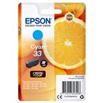 CARTUCCIA EPSON C13T33424012 ARANCIA 33 (300PG) CIANO - ORIGINALE