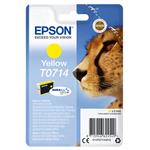 CARTUCCIA EPSON C13T07144012 GHEPARDO T0714 (415PG) GIALLO - ORIGINALE