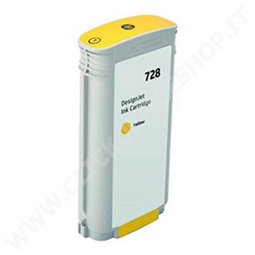 CARTUCCIA HP 728Y F9J65A (130ML) GIALLO - COMPATIBILE