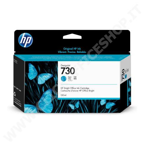 CARTUCCIA HP 730 P2V62A (130 ML) CIANO - ORIGINALE