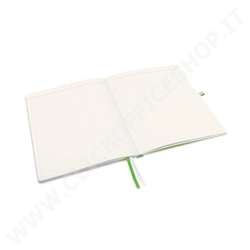 TACCUINO PER APPUNTI - A4 - HARD COVER ROSSA- QUADRETTI 4MM 80 FOGLI -  4471-00-25 LEITZ