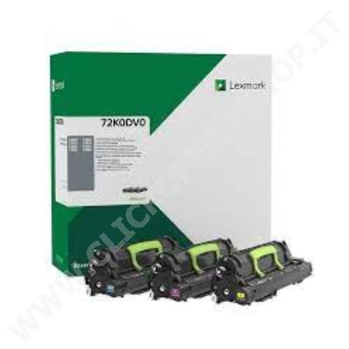 TAMBURO LEXMARK 72K0DV0 (300.000PG) 3 COLORI - ORIGINALE