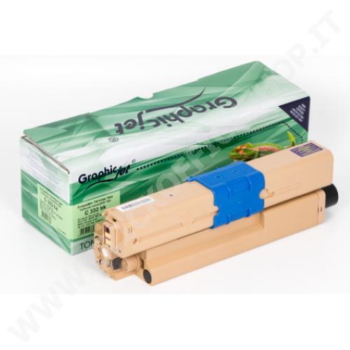 TONER OKI 46508712 (3.000PG) NERO - RIGENERATO HIGH QUALITY