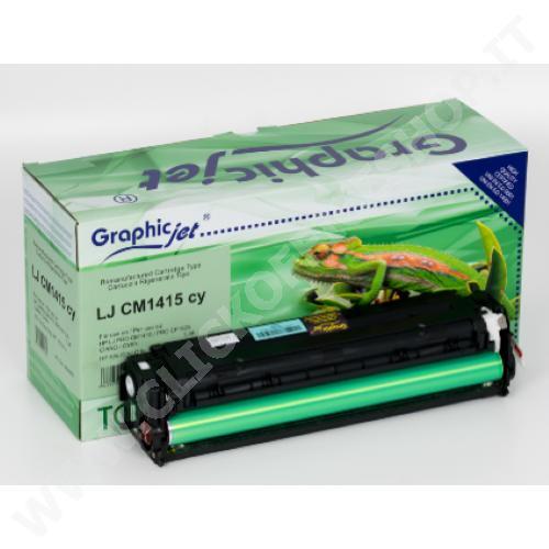 TONER TIPO HP 128A CE321A (1.300PG) CIANO - RIGENERATO HIGH QUALITY