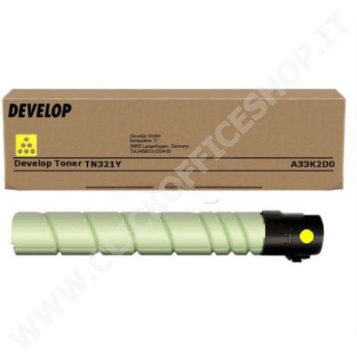 TONER DEVELOP TN-321Y A33K2D0 A33K2DA (25.000PG)  GIALLO - ORIGINALE