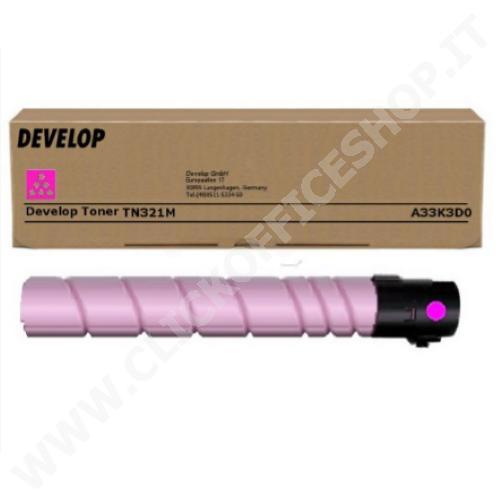 TONER DEVELOP TN-321M A33K3D0 A33K3DA (25.000PG) MAGENTA - ORIGINALE
