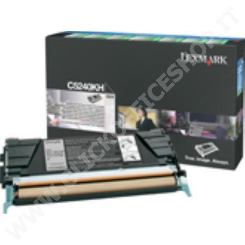 TONER LEXMARK C5240KH NERO - ORIGINALE