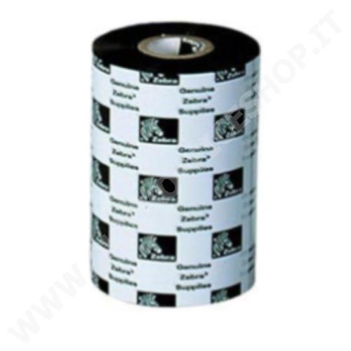 NASTRO STAMPANTE ZEBRA CONFEZIONE 12 PZ 2100 CERA 60MM X 450MT CORE 25MM
