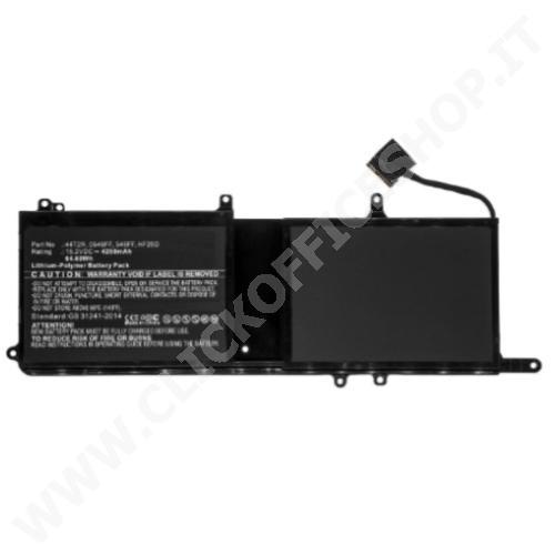 BATTERIA PER NOTEBOOK DELL 64.60WH LI-POL 15.2V 4250MAH