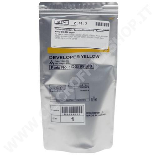 DEVELOPER RICOH D0899680 (240.000PG) GIALLO ORIGINALE 