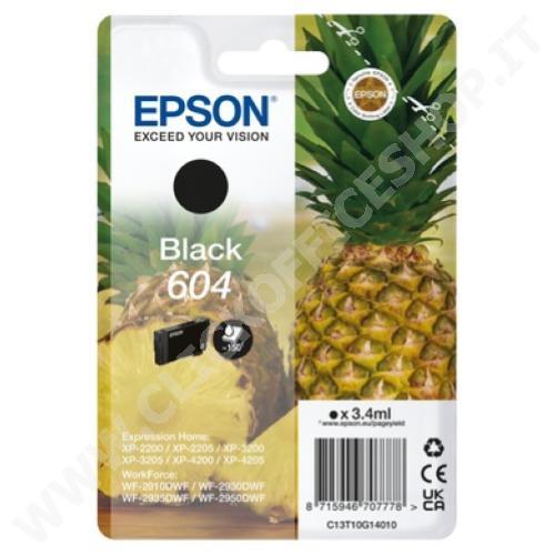 CARTUCCIA EPSON 604 C13T10G14010 ANANAS (150 PG) NERO - ORIGINALE