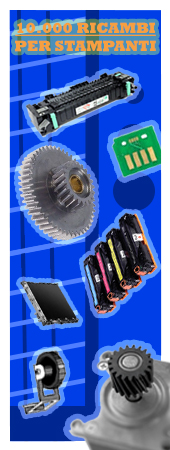 Più di 10.000 ricambi con vasta disponibilità