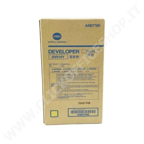 DEVELOPER KONICA DV-616Y A5E7700 GIALLO ORIGINALE