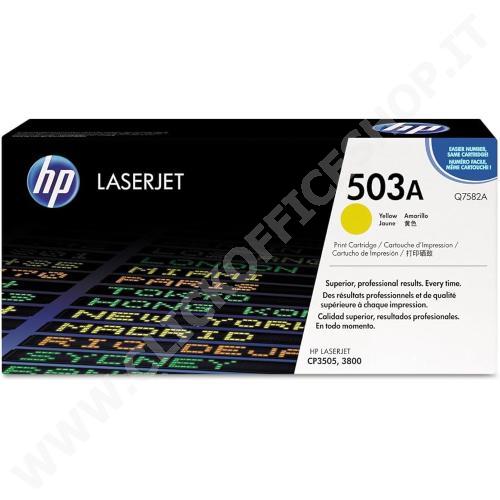 TONER HP 503A Q7582A (6.000PG) GIALLO - ORIGINALE