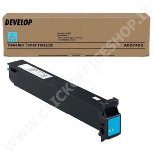 TONER DEVELOP TN-213C A0D74D2 CIANO ORIGINALE 