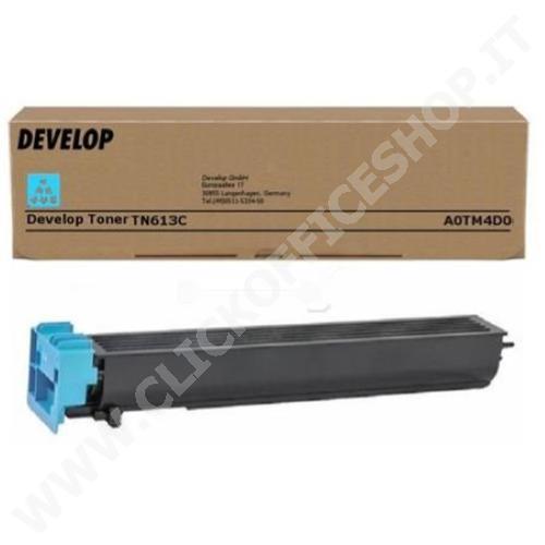 TONER DEVELOP TN-613C A0TM4D0 ORIGINALE CIANO 