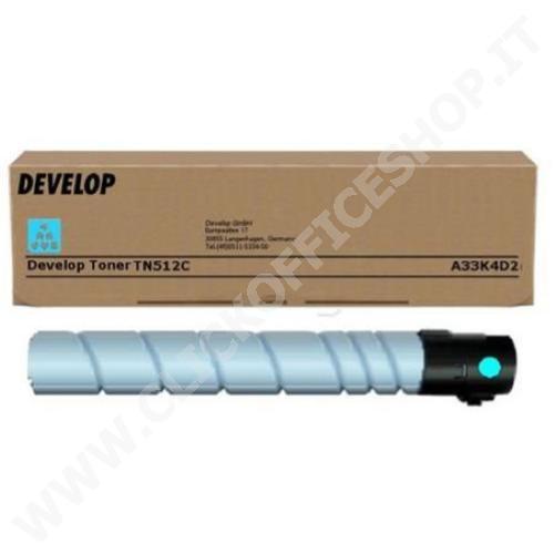 TONER DEVELOP TN-512C A33K4D2 A33K4DC (35.000 PG) CIANO ORIGINALE