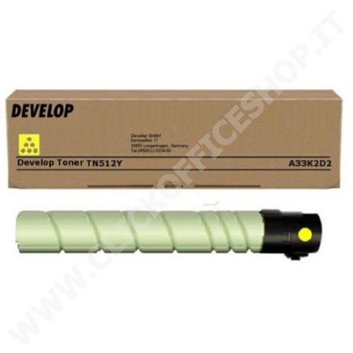 TONER DEVELOP TN-512Y A33K2D2 A33K2DC (35.000 PG) GIALLO ORIGINALE
