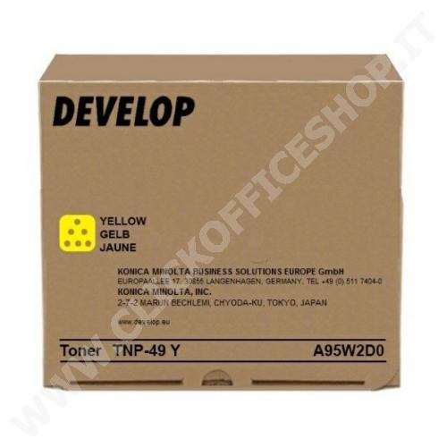 TONER DEVELOP TNP-49Y A95W2D0 (12.000 PG) GIALLO ORIGINALE