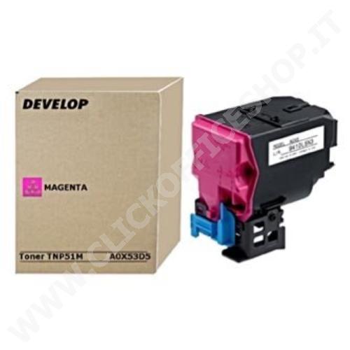 TONER DEVELOP TNP-51M A0X53D5 (5.000 PG) MAGENTA ORIGINALE