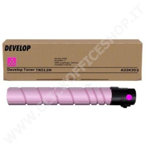 TONER DEVELOP TN-512M A33K3D2 A33K3DC (35.000 PG) MAGENTA ORIGINALE