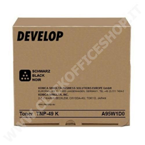 TONER DEVELOP TNP-49K A95W1D0 (13.000 PG) NERO ORIGINALE