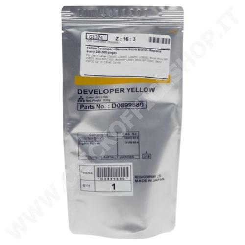 DEVELOPER RICOH D089-9680 (240.000 PG) GIALLO ORIGINALE